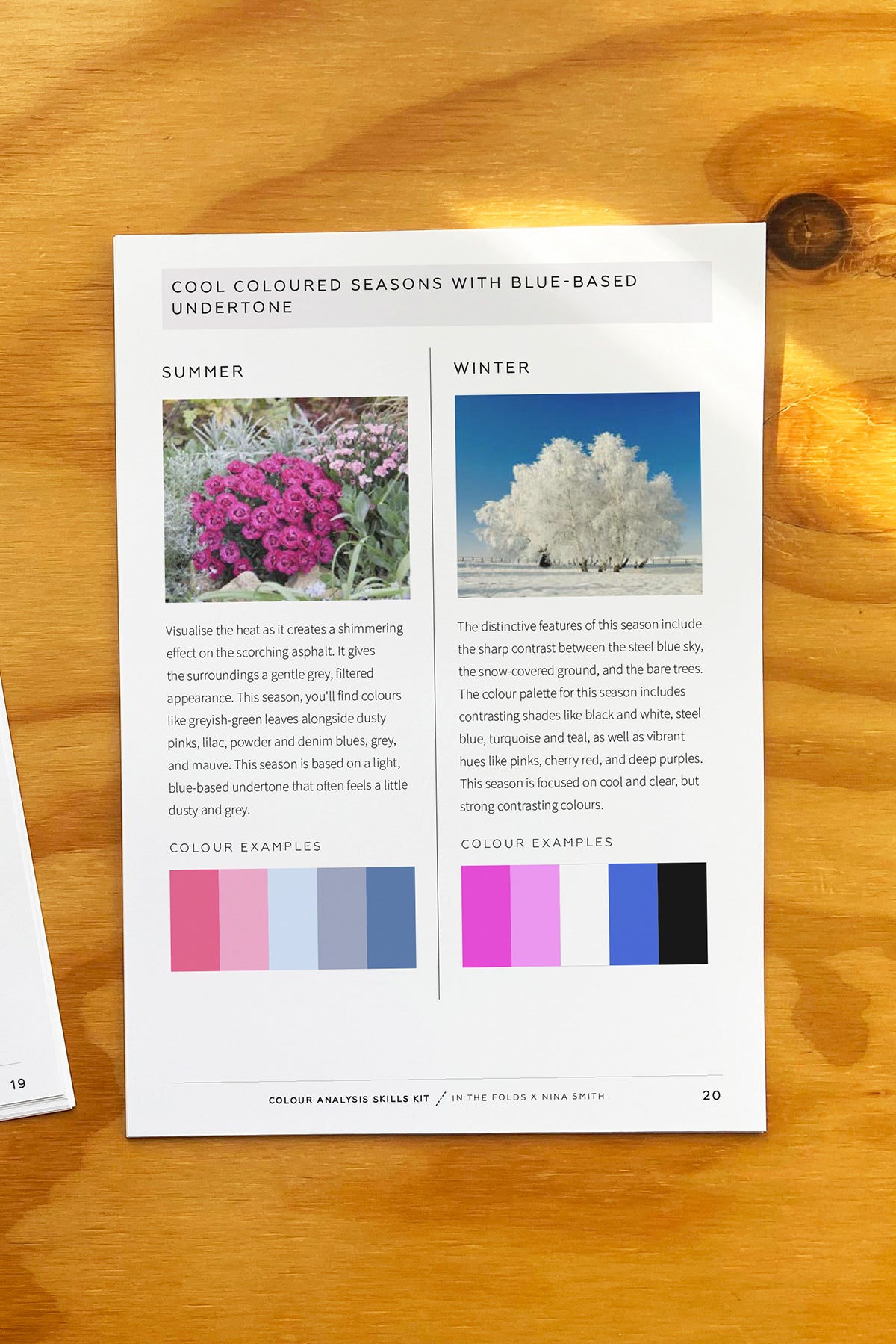 Colour Analysis Skills Kit – In the Folds