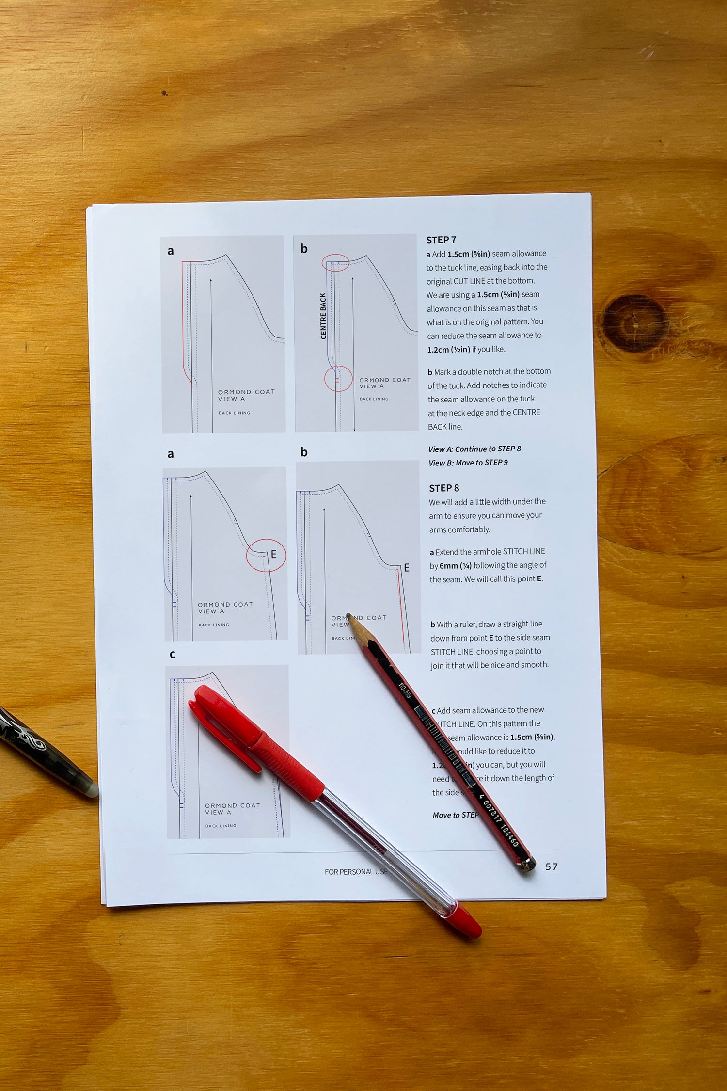 Pattern Making Lining Rule Drafting + Sewing Linings Bundle – In the Folds