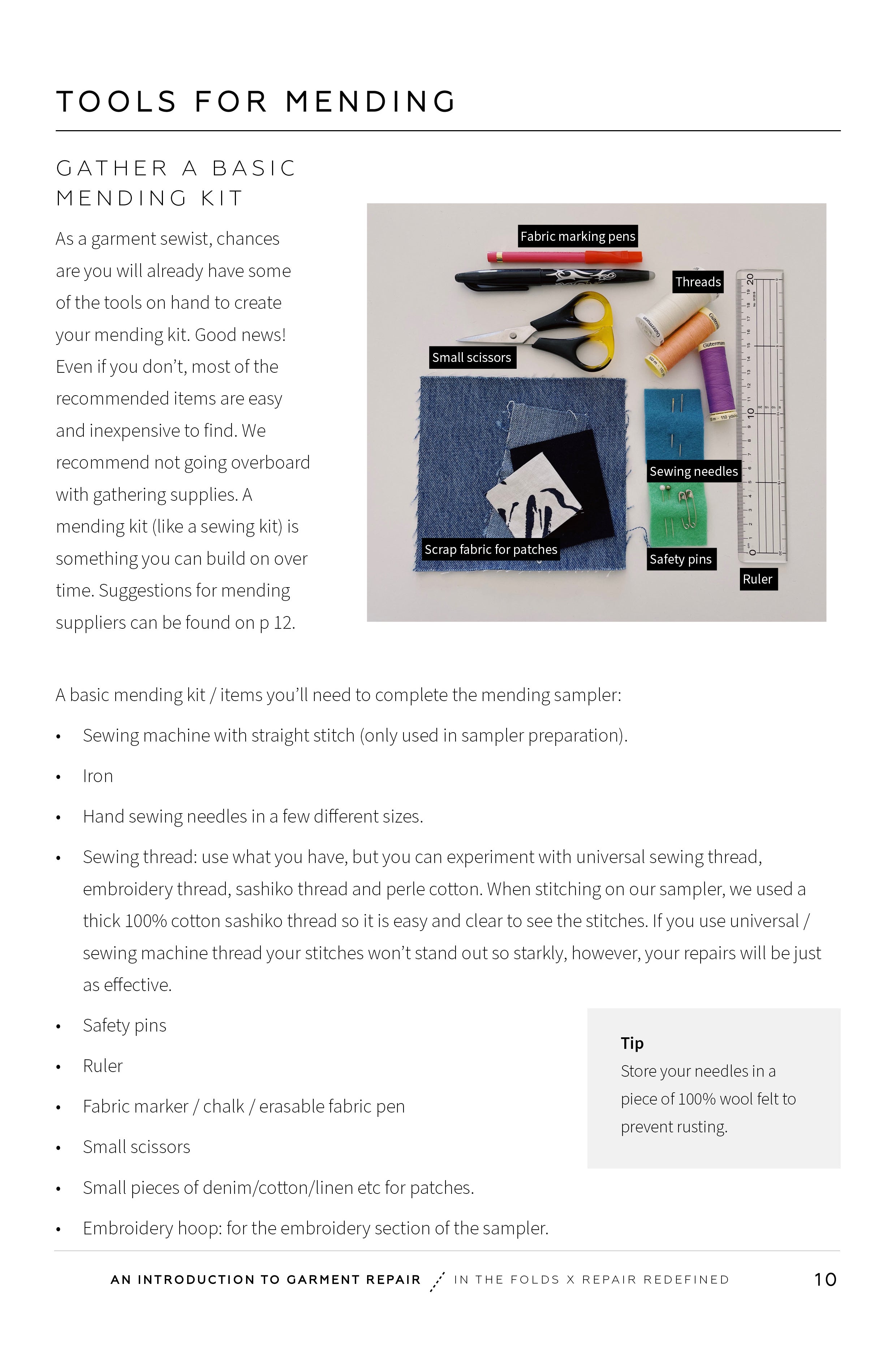 Mend + Repair Bundle – In the Folds