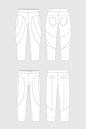 Darlow pants pattern