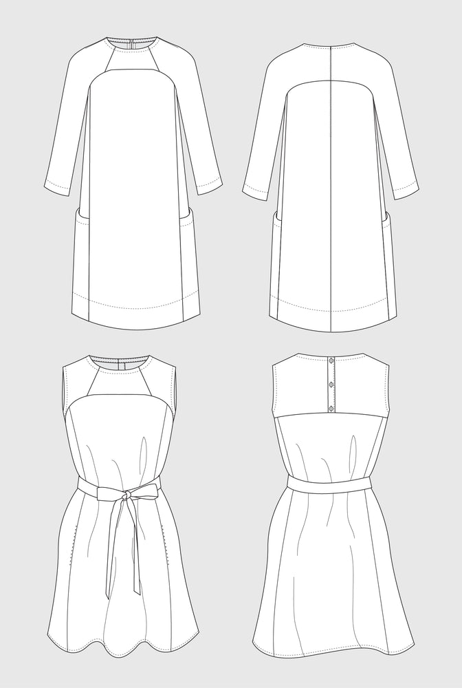 Rushcutter dress pattern